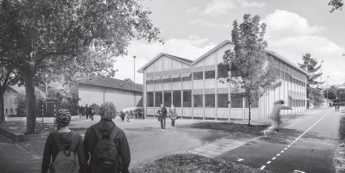 Sanierung und Erweiterung Schulhaus Kreuzgut, Schaffhausen